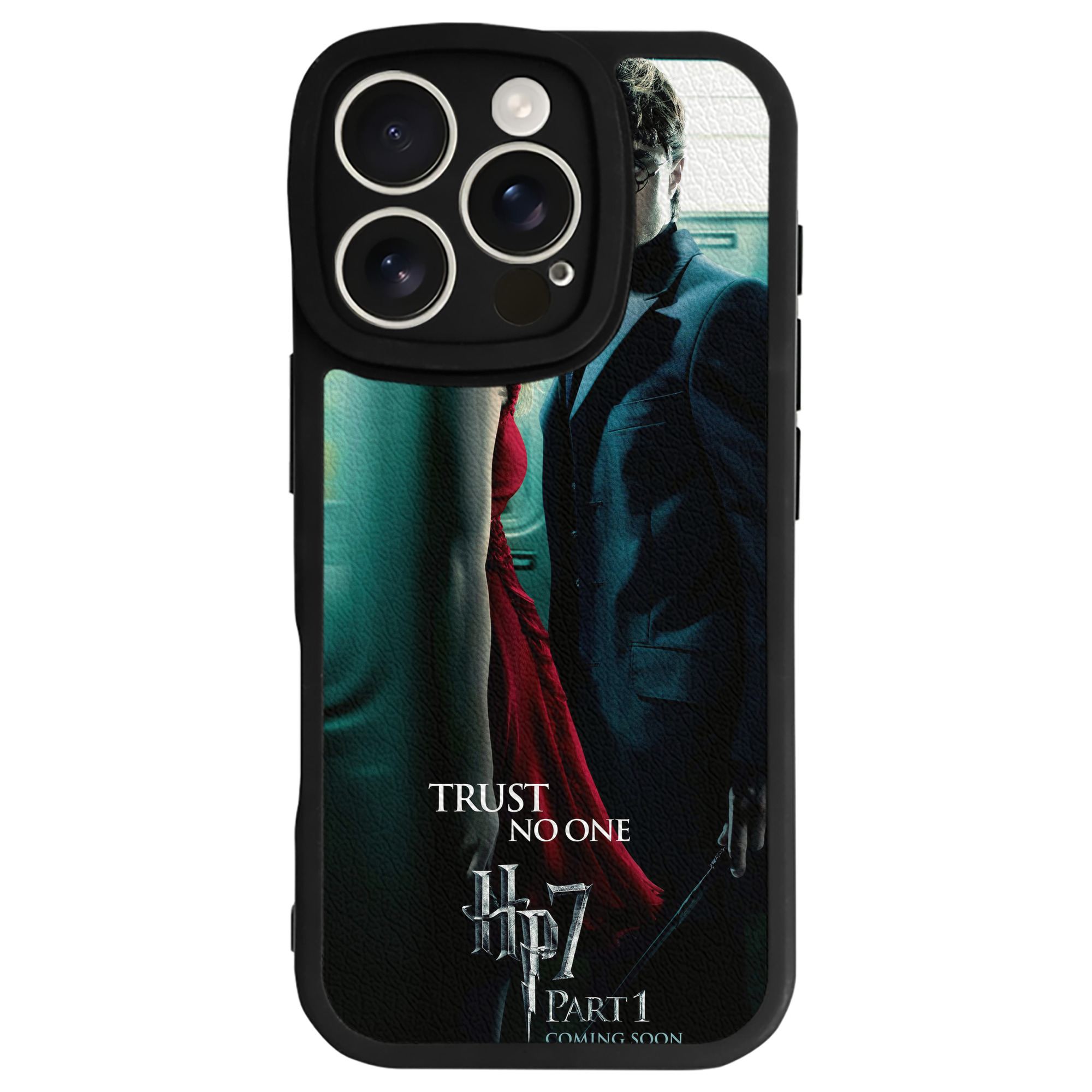 （画像用） Harry Potter ハリー・ポッターシリーズ 【iPhone 16シリーズ対応】シリコンスマホケース（レザー調） 材質：シリコン